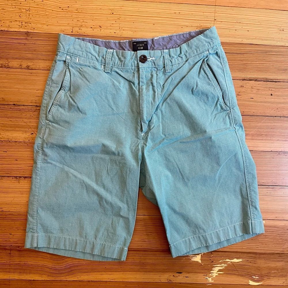 J. Crew cotton club shorts. Size 30”.